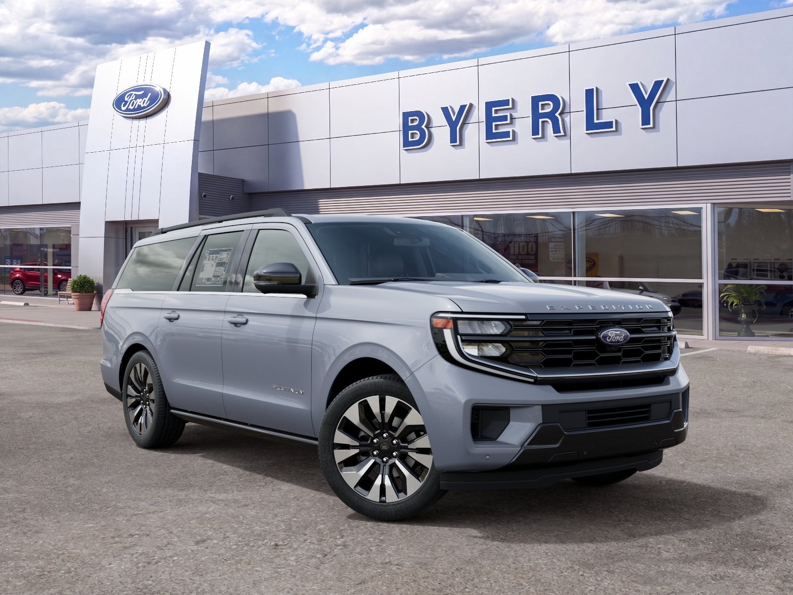 Glacier Gray Metallic Tri-Coat 2027 Ford Expedition SUV / Crossover Four-Wheel Drive Automatic