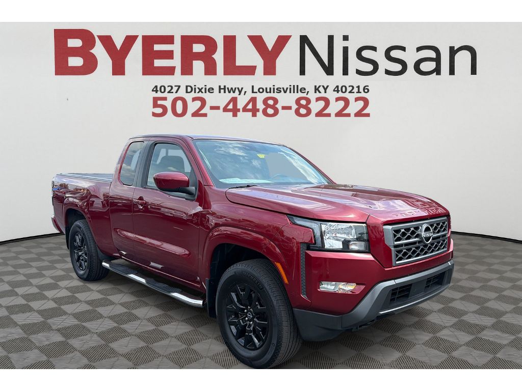 Cardinal Red Tricoat 2022 Nissan Frontier Pickup Truck Four-Wheel Drive 9-Speed Automatic