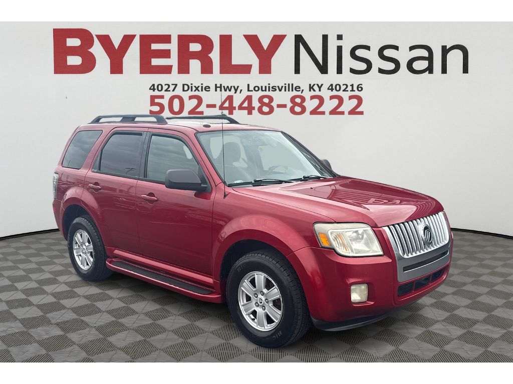 Red (Sangria Metallic) 2010 Mercury Mariner SUV / Crossover 6-Speed Automatic