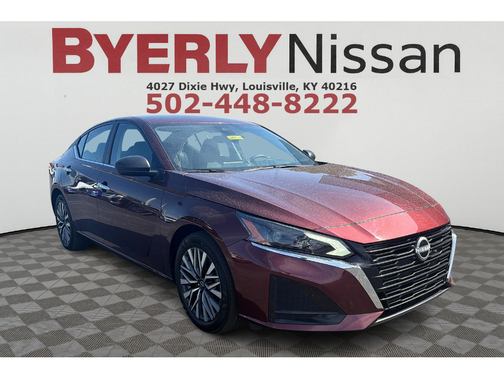 Garnet Pearl Metallic 2025 Nissan Altima Sedan Front-Wheel Drive Continuously Variable Transmission