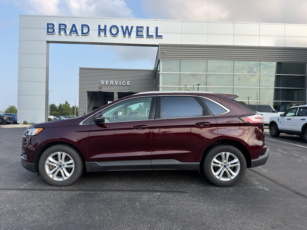 Red (Burgundy Velvet Metallic Tinted Clearcoat) 2019 Ford Edge SUV / Crossover All-Wheel Drive 8-Speed Automatic