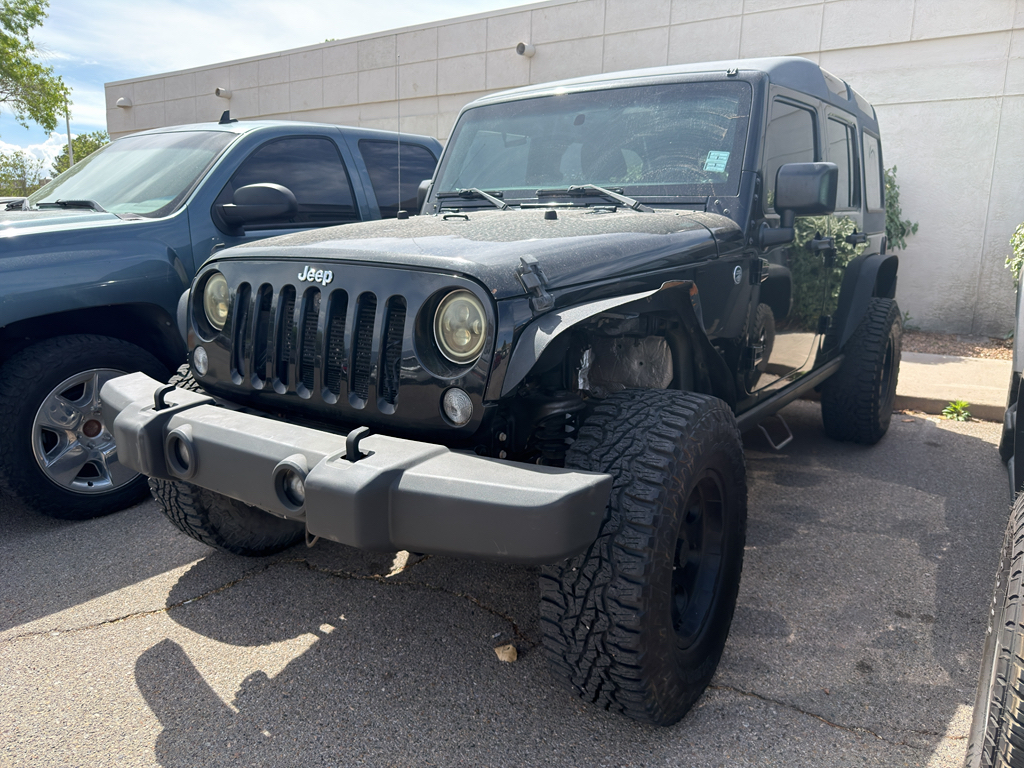 Black Clearcoat 2015 Jeep Wrangler Unlimited Sport 4WD SUV / Crossover Four-Wheel Drive 5-Speed Automatic
