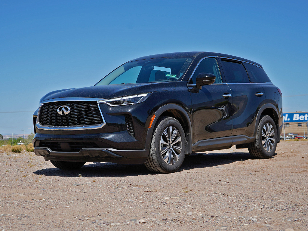 Mineral Black 2025 INFINITI QX60 Pure AWD SUV / Crossover All-Wheel Drive 9-Speed Automatic
