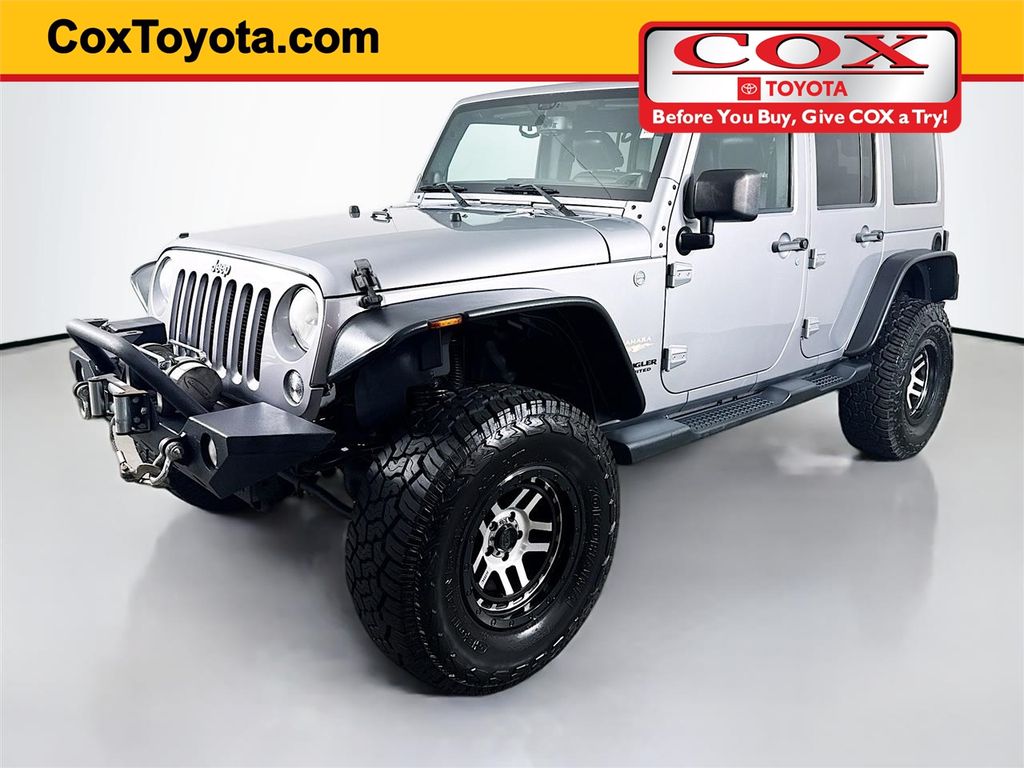 Billet Metallic Clearcoat 2014 Jeep Wrangler Unlimited Sahara 4WD SUV / Crossover Four-Wheel Drive 5-Speed Automatic