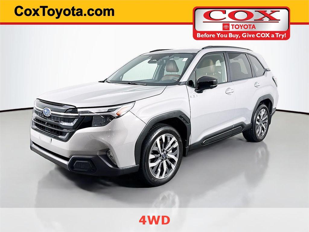 River Rock Pearl 2025 Subaru Forester Hybrid Touring AWD SUV / Crossover All-Wheel Drive Continuously Variable Transmission