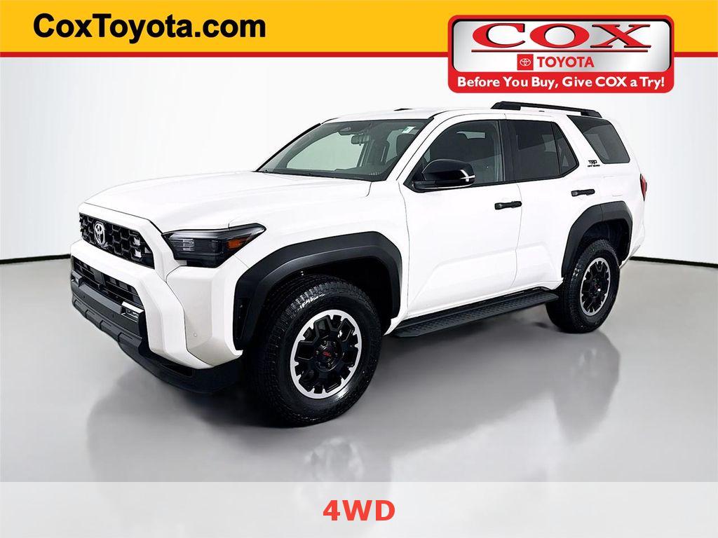 Ice Cap 2025 Toyota 4Runner TRD Off-Road 4WD SUV / Crossover Four-Wheel Drive 8-Speed Automatic