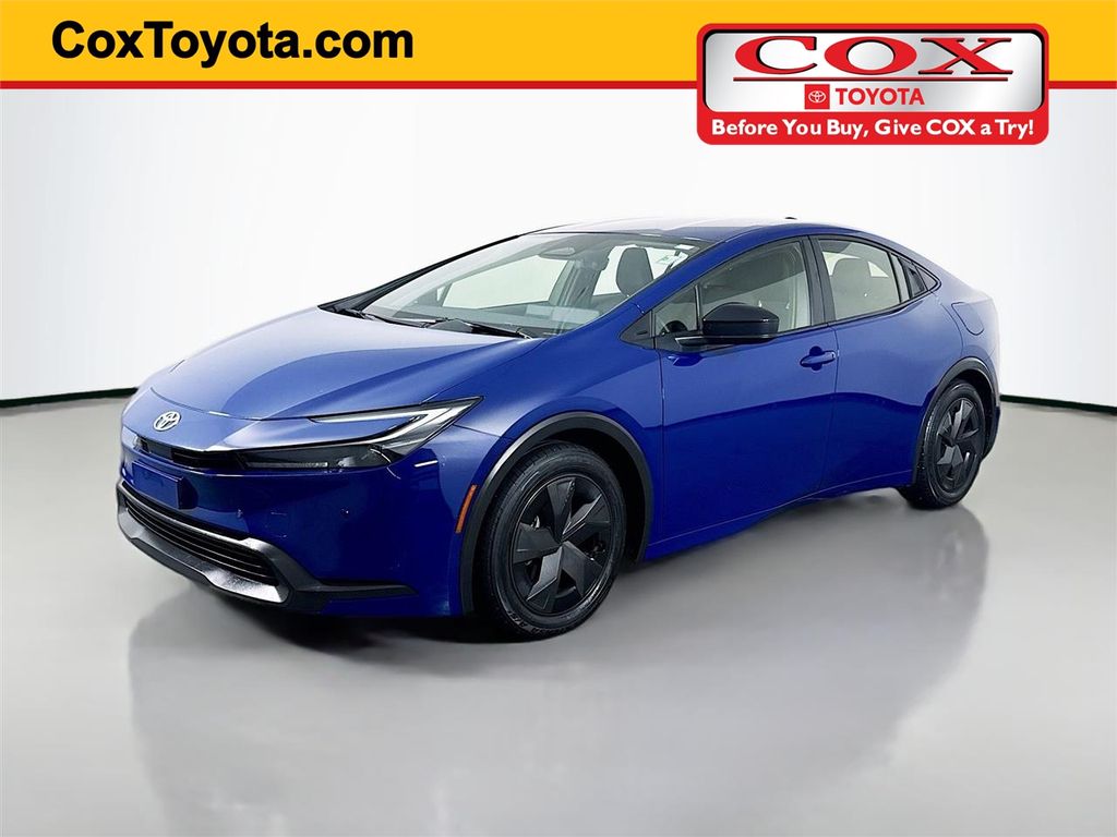 Reservoir Blue 2024 Toyota Prius LE FWD Hatchback Front-Wheel Drive Continuously Variable Transmission