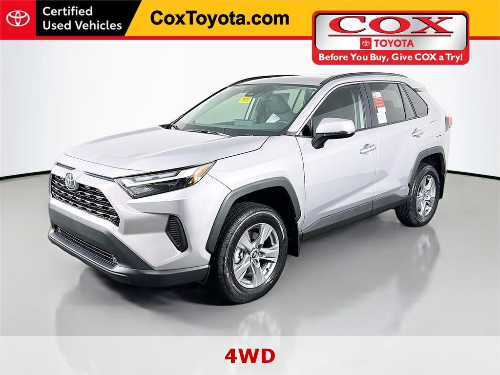 Silver Sky Metallic 2025 Toyota RAV4 Hybrid XLE AWD SUV / Crossover All-Wheel Drive Continuously Variable Transmission