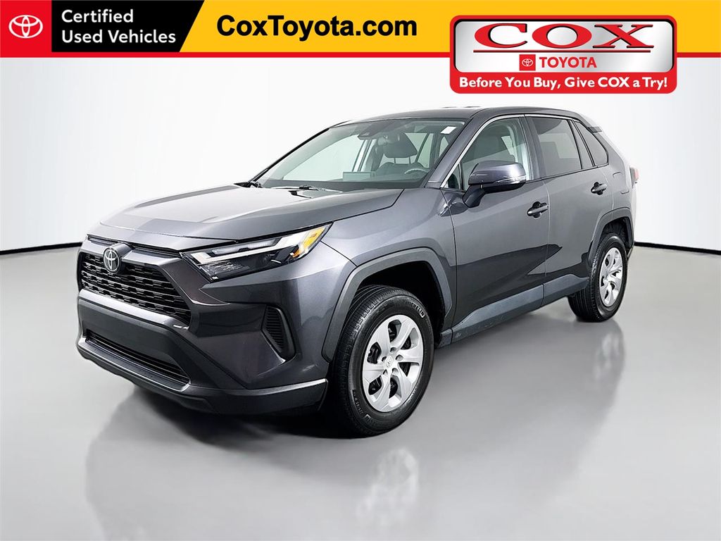 Magnetic Gray Metallic 2023 Toyota RAV4 LE FWD SUV / Crossover Front-Wheel Drive 8-Speed Automatic