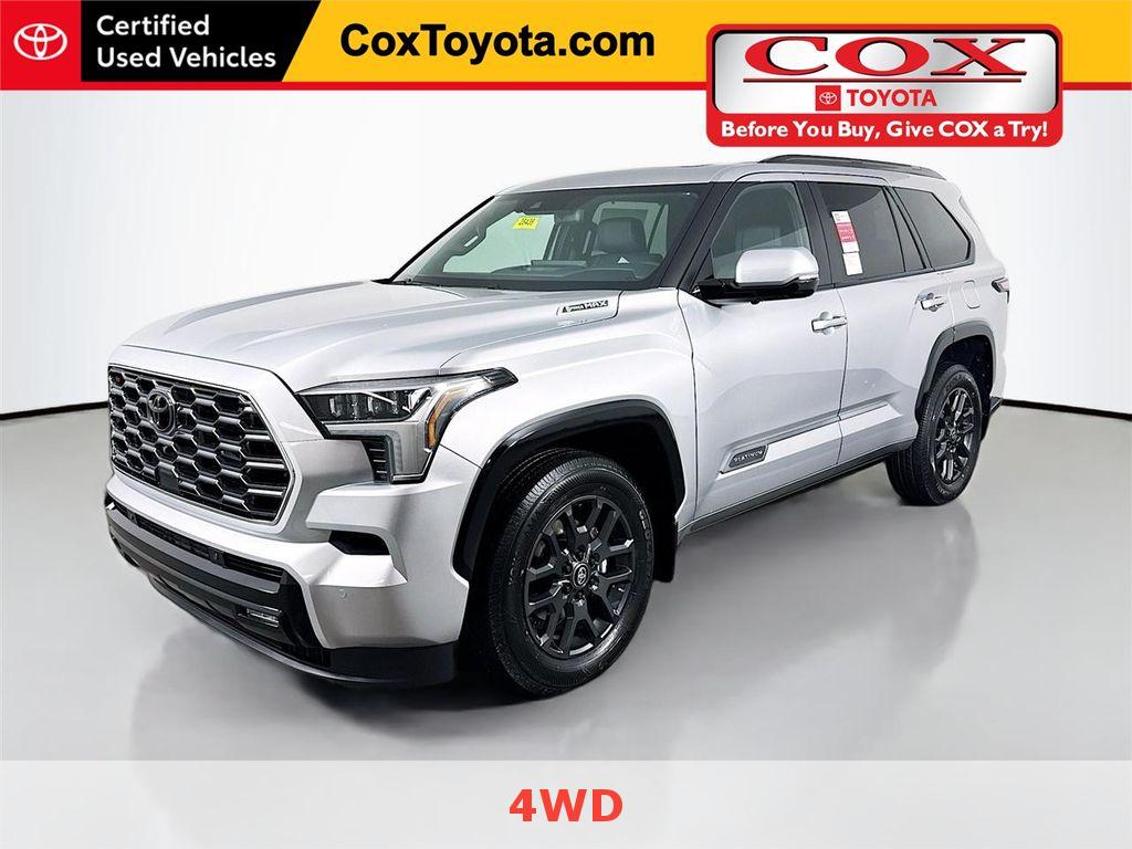 Celestial Silver Metallic 2026 Toyota Sequoia SUV / Crossover Four-Wheel Drive Automatic