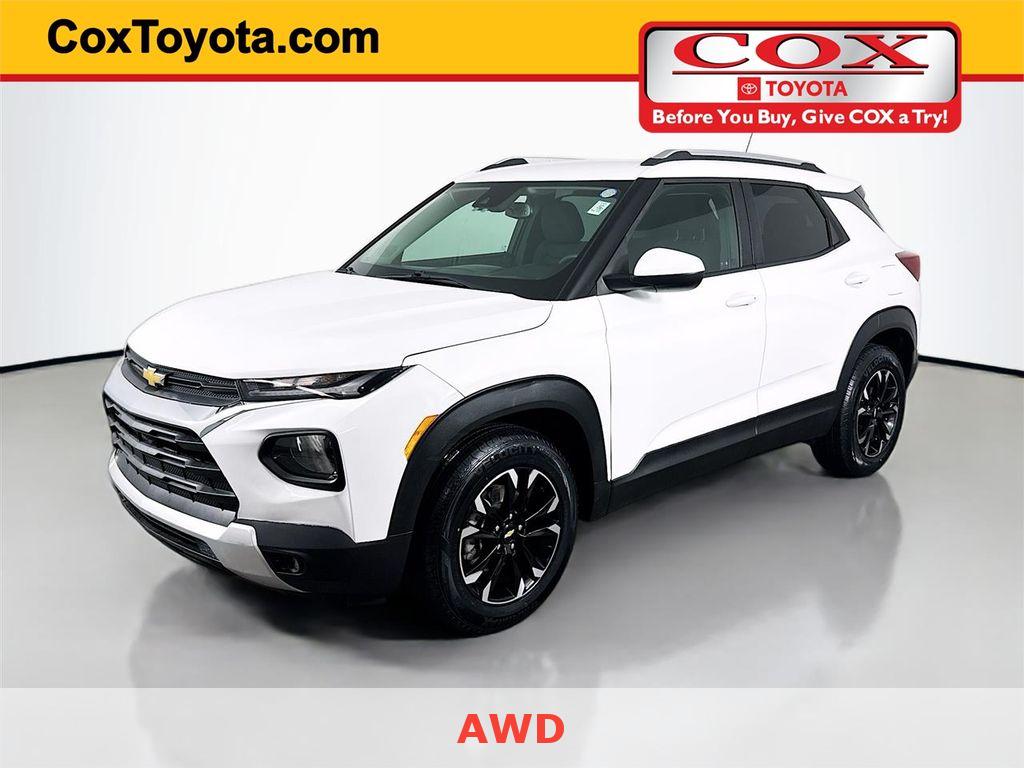 Summit White 2021 Chevrolet Trailblazer LT AWD SUV / Crossover Four-Wheel Drive 9-Speed Automatic