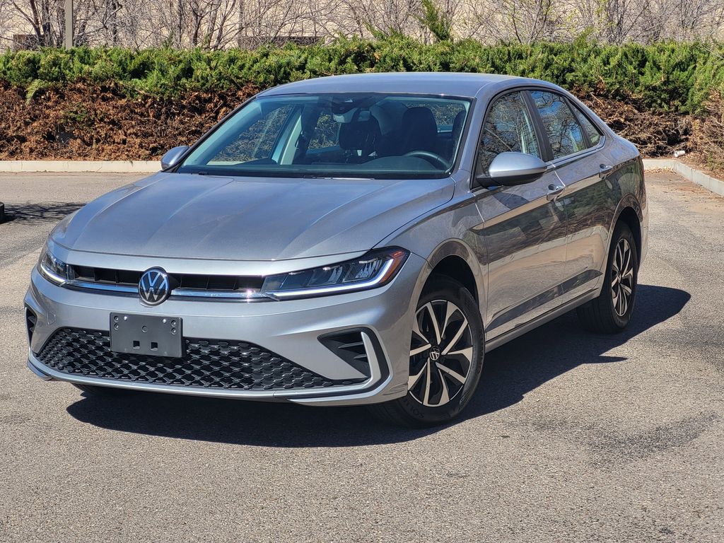 Pyrite Silver Metallic 2025 Volkswagen Jetta S FWD Sedan Front-Wheel Drive 8-Speed Automatic