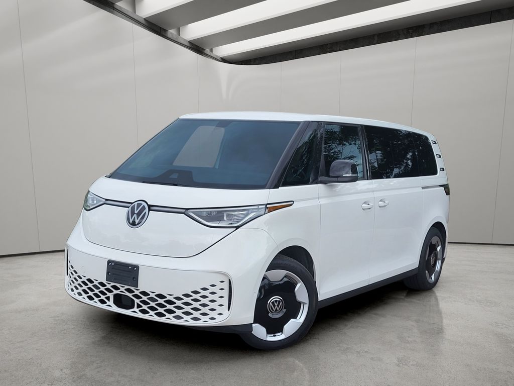 Candy White 2025 Volkswagen ID.Buzz Pro S RWD Minivan Rear-Wheel Drive Automatic