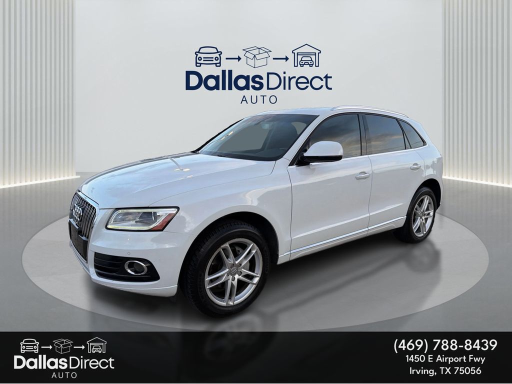 Glacier White Metallic 2017 Audi Q5 2.0T quattro Premium Plus SUV / Crossover All-Wheel Drive 8-Speed Automatic
