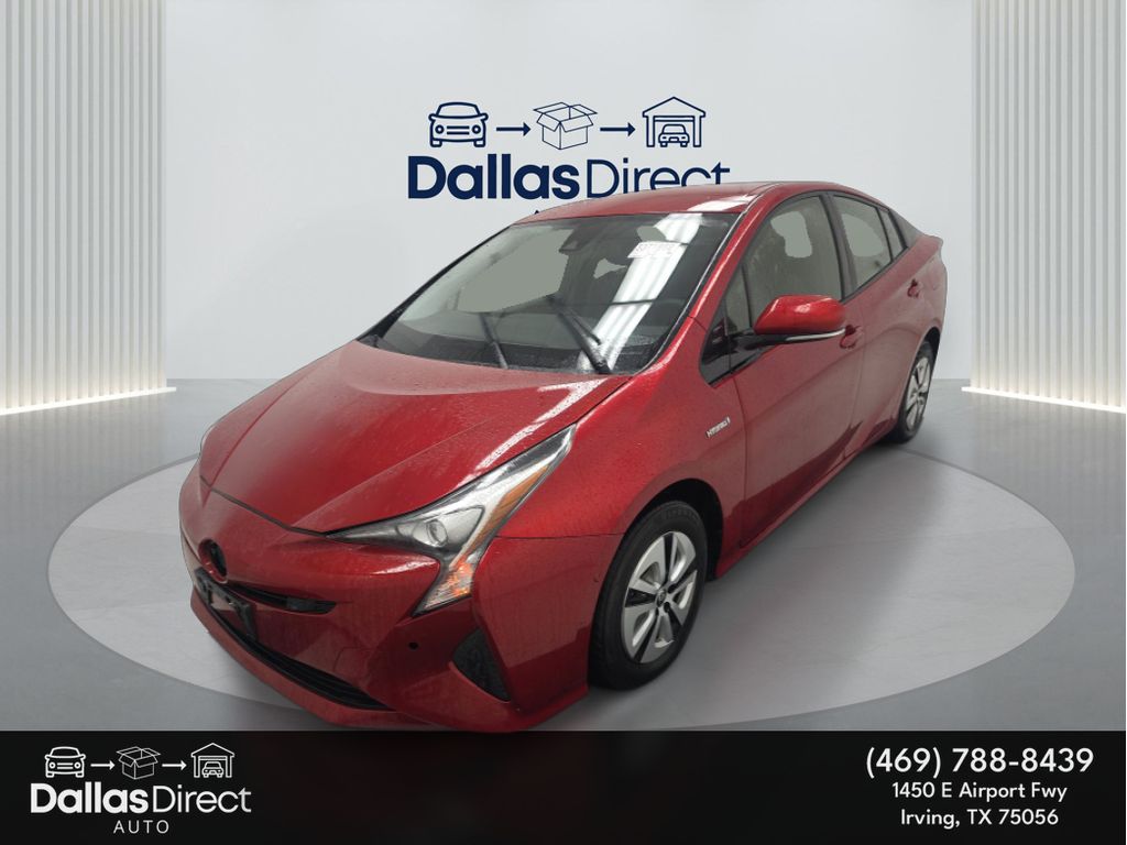 Hypersonic Red 2018 Toyota Prius One FWD Hatchback Front-Wheel Drive Continuously Variable Transmission