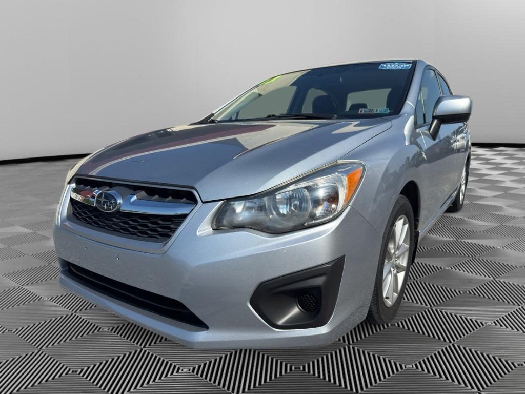 Ice Silver Metallic 2013 Subaru Impreza Sedan All-Wheel Drive 6-Speed CVT