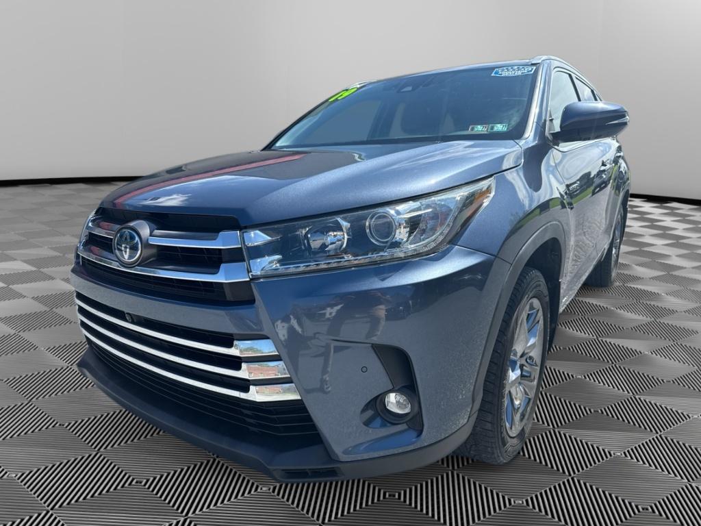 Shoreline Blue Pearl 2019 Toyota Highlander Hybrid SUV / Crossover All-Wheel Drive Continuously Variable Transmission