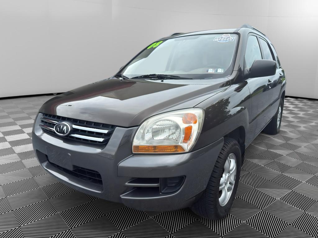 Smokey Brown Metallic 2008 Kia Sportage SUV / Crossover Four-Wheel Drive 4-Speed Automatic