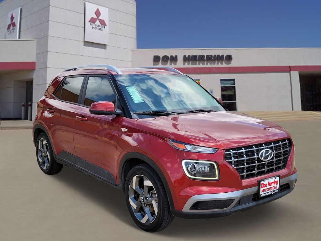 Ultimate Red 2024 Hyundai Venue Limited FWD SUV / Crossover Front-Wheel Drive Continuously Variable Transmission