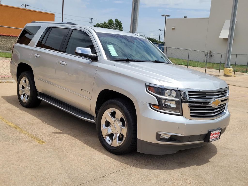Silver Ice Metallic 2019 Chevrolet Tahoe SUV / Crossover 4X2 6-Speed Automatic