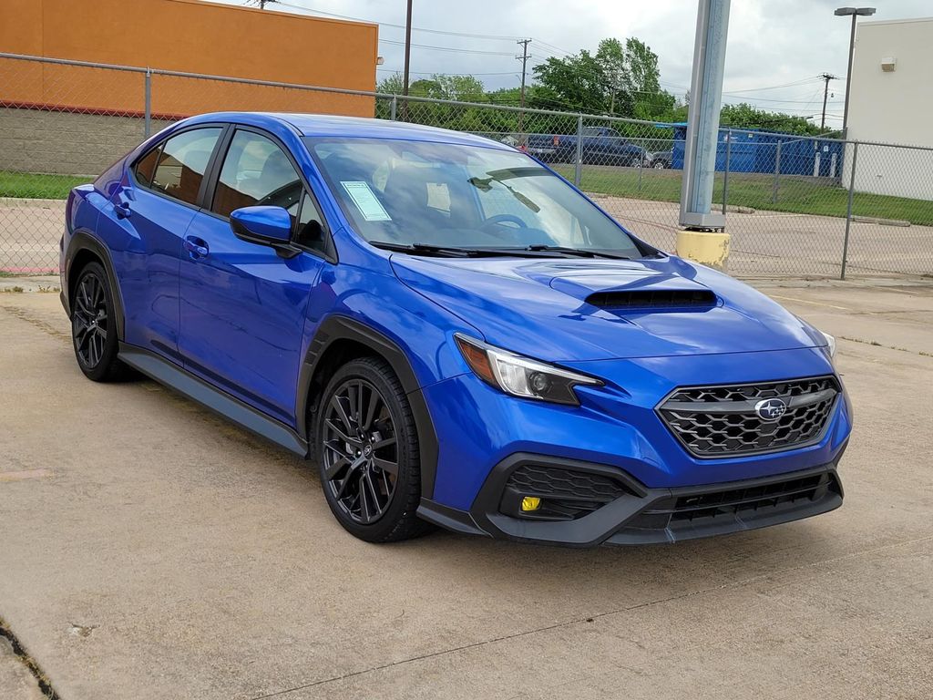 WR Blue Pearl 2024 Subaru WRX Premium AWD Sedan All-Wheel Drive 6-Speed Manual