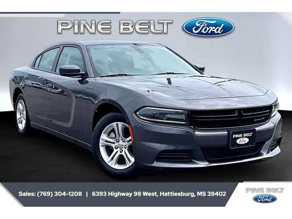 Gray (Granite Pearlcoat) 2021 Dodge Charger SXT RWD Sedan Rear-Wheel Drive 8-Speed Automatic
