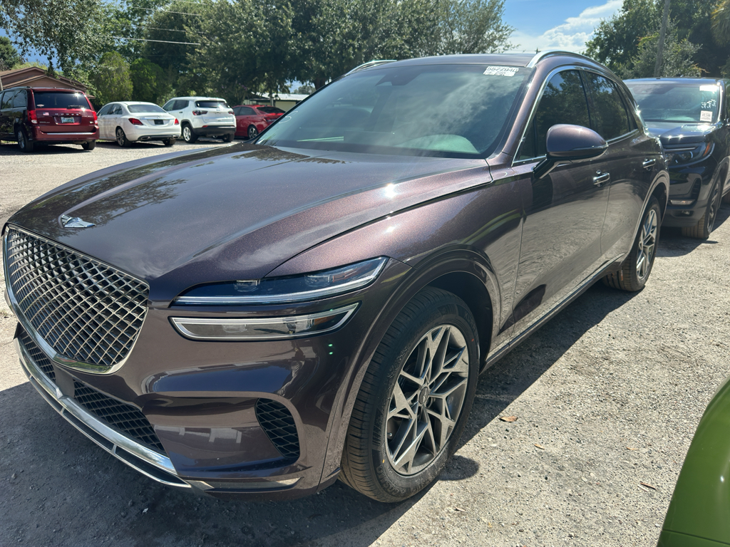 Red (Barossa Burgundy) 2023 Genesis GV70 SUV / Crossover All-Wheel Drive 8-Speed Automatic