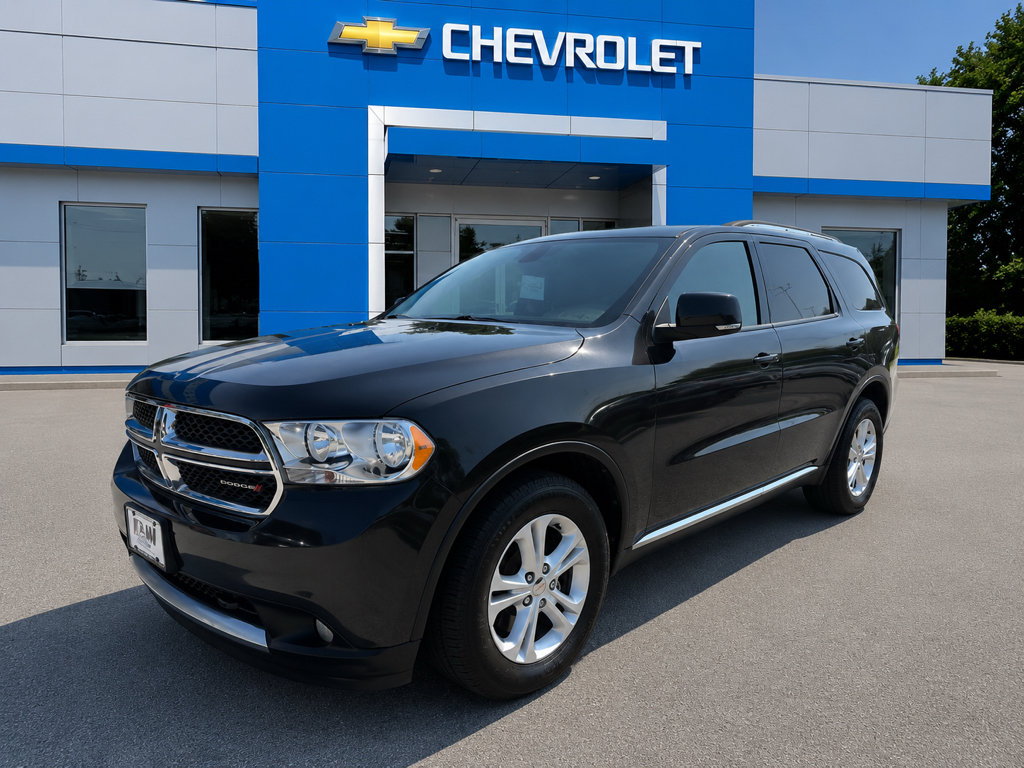 Black (Dark Charcoal Pearlcoat) 2011 Dodge Durango SUV / Crossover All-Wheel Drive 5-Speed Automatic