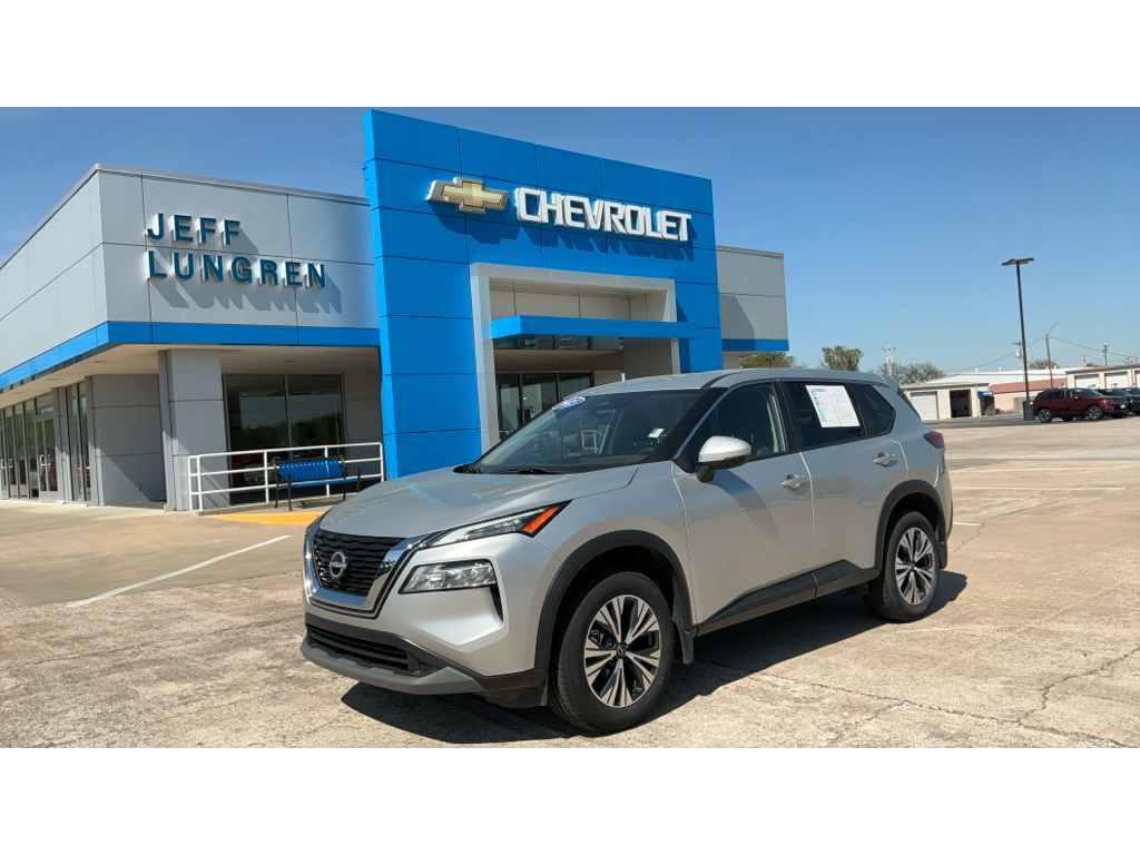 Brilliant Silver Metallic 2023 Nissan Rogue SV AWD SUV / Crossover All-Wheel Drive Continuously Variable Transmission
