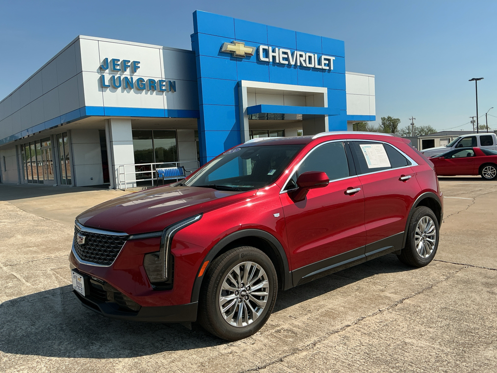 Radiant Red Tintcoat 2024 Cadillac XT4 Premium Luxury AWD SUV / Crossover Four-Wheel Drive 9-Speed Automatic
