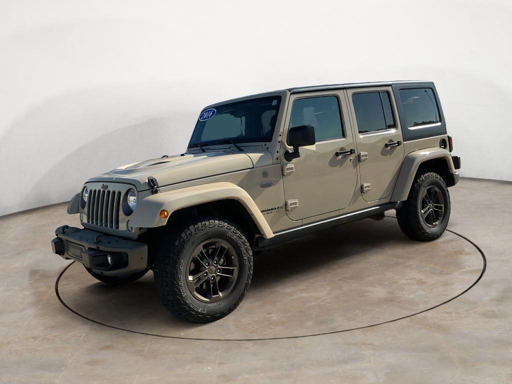 Mojave Sand Clearcoat 2016 Jeep Wrangler Unlimited Sahara 75th Anniversary 4WD SUV / Crossover Four-Wheel Drive 5-Speed Automatic