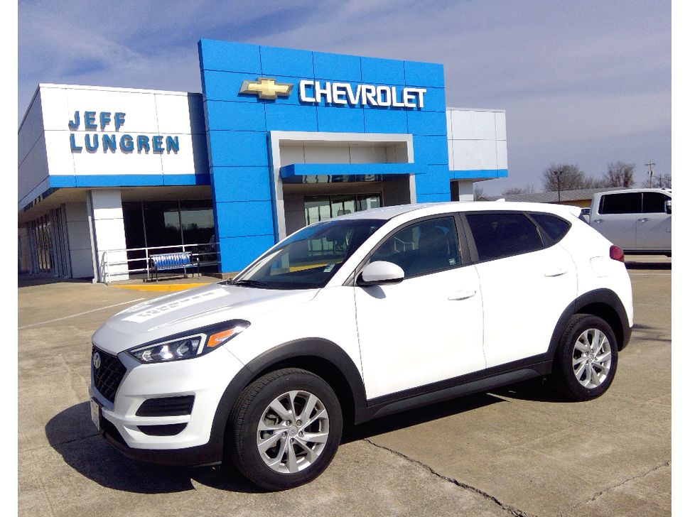 White Cream 2021 Hyundai Tucson SE FWD SUV / Crossover Front-Wheel Drive 6-Speed Automatic