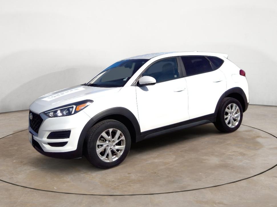 White Cream 2021 Hyundai Tucson SE FWD SUV / Crossover Front-Wheel Drive 6-Speed Automatic