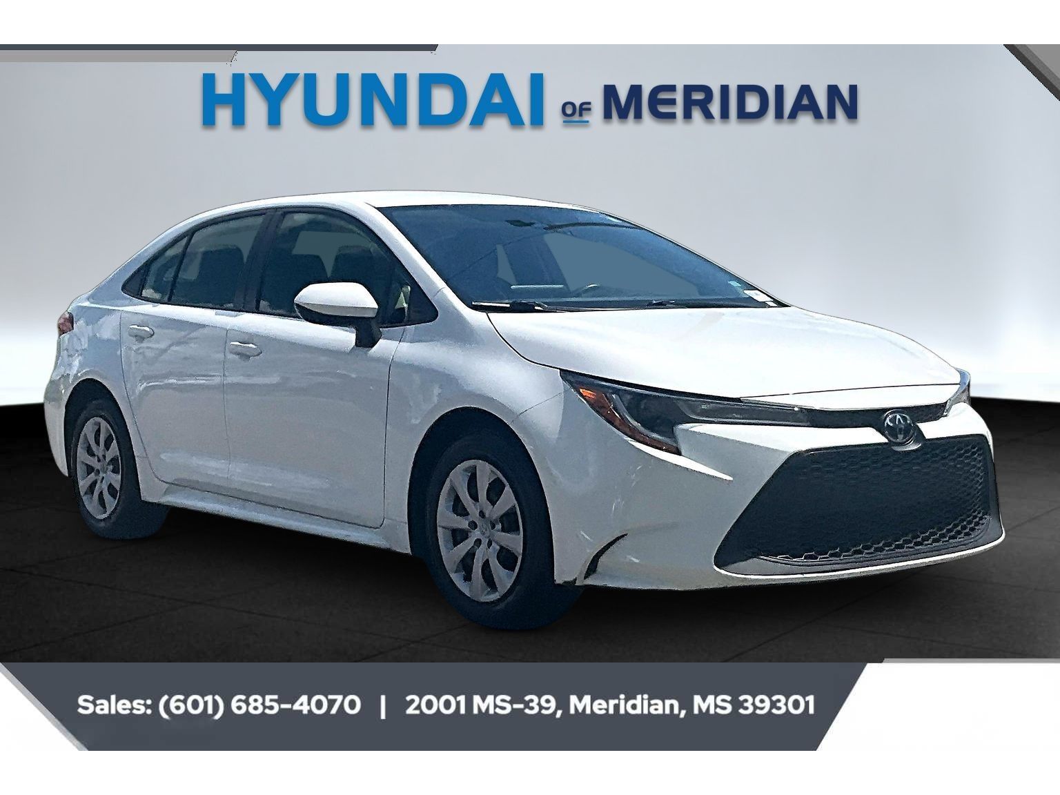 White 2022 Toyota Corolla Sedan Front-Wheel Drive Continuously Variable Transmission