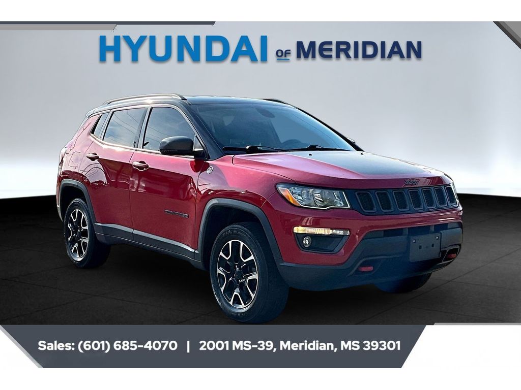 Redline Pearlcoat 2020 Jeep Compass Trailhawk 4WD SUV / Crossover Four-Wheel Drive 9-Speed Automatic