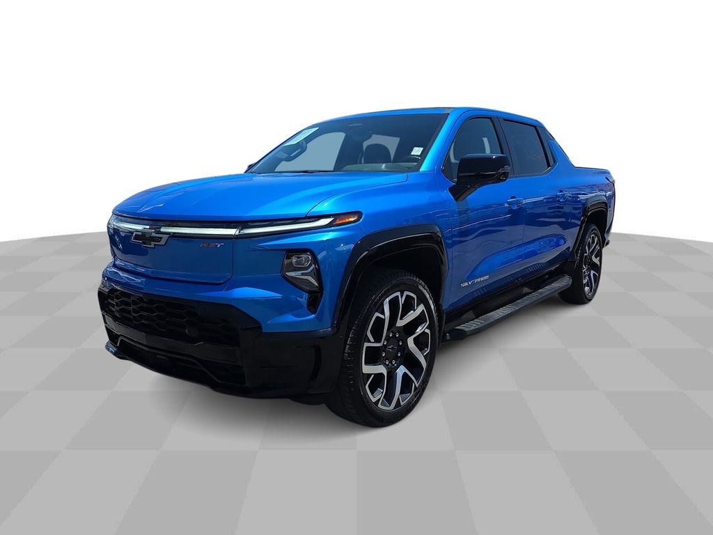 Riptide Blue Metallic 2025 Chevrolet Silverado EV Pickup Truck All-Wheel Drive Automatic