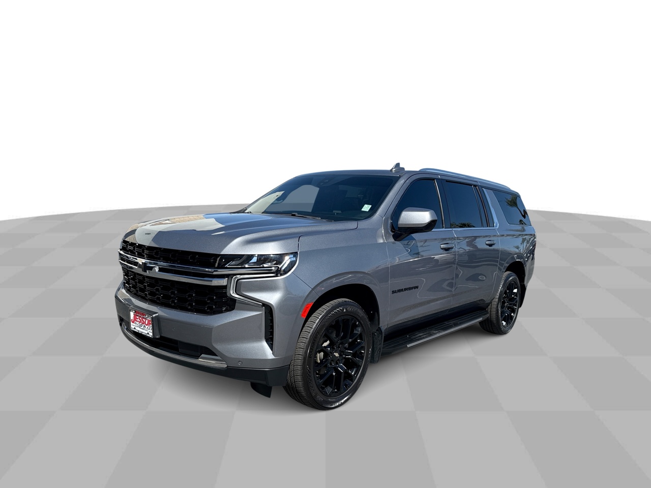 Gray (Satin Steel Metallic) 2022 Chevrolet Suburban SUV / Crossover Four-Wheel Drive Automatic