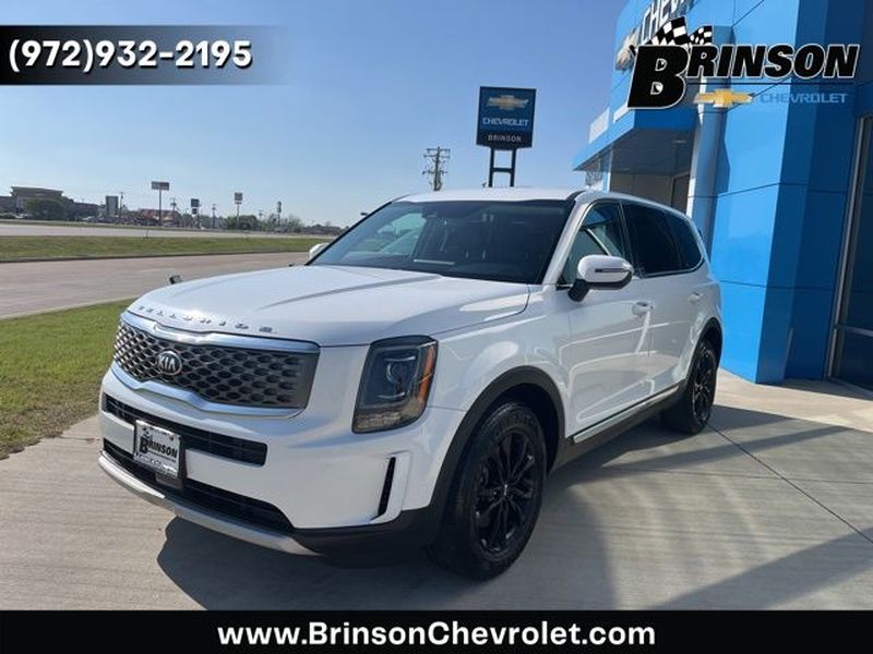 Snow White Pearl 2020 Kia Telluride LX FWD SUV / Crossover Front-Wheel Drive 8-Speed Automatic