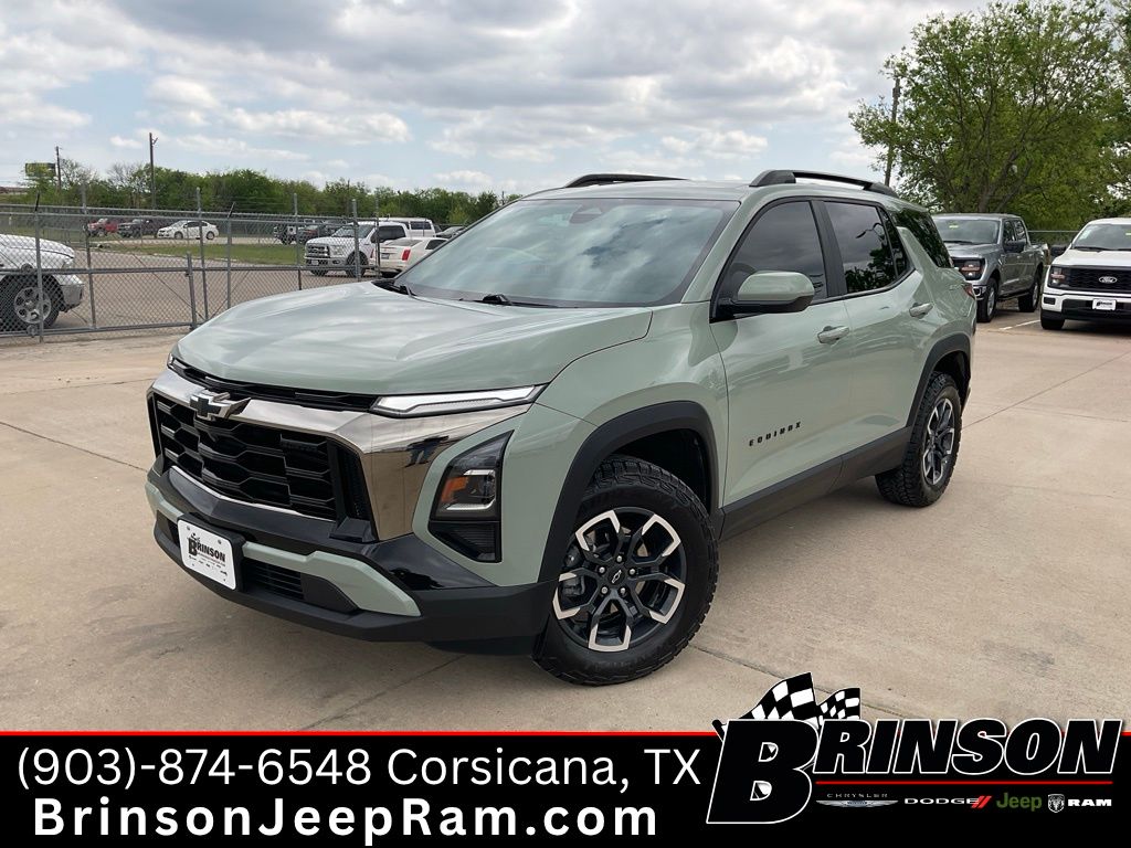 Cacti Green 2025 Chevrolet Equinox ACTIV FWD SUV / Crossover Front-Wheel Drive Continuously Variable Transmission