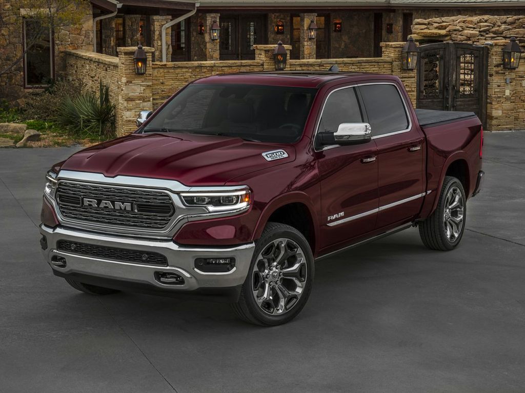 Gray (Granite Crystal Metallic Clearcoat) 2020 RAM 1500 Limited Crew Cab RWD Pickup Truck 4X2 8-Speed Automatic