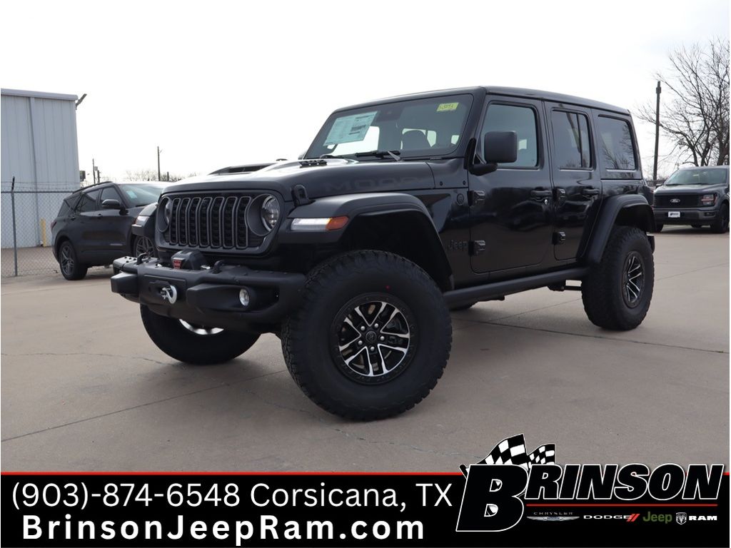 black clearcoat 2026 Jeep Wrangler Moab 4-Door 4WD SUV / Crossover Four-Wheel Drive 8-Speed Automatic