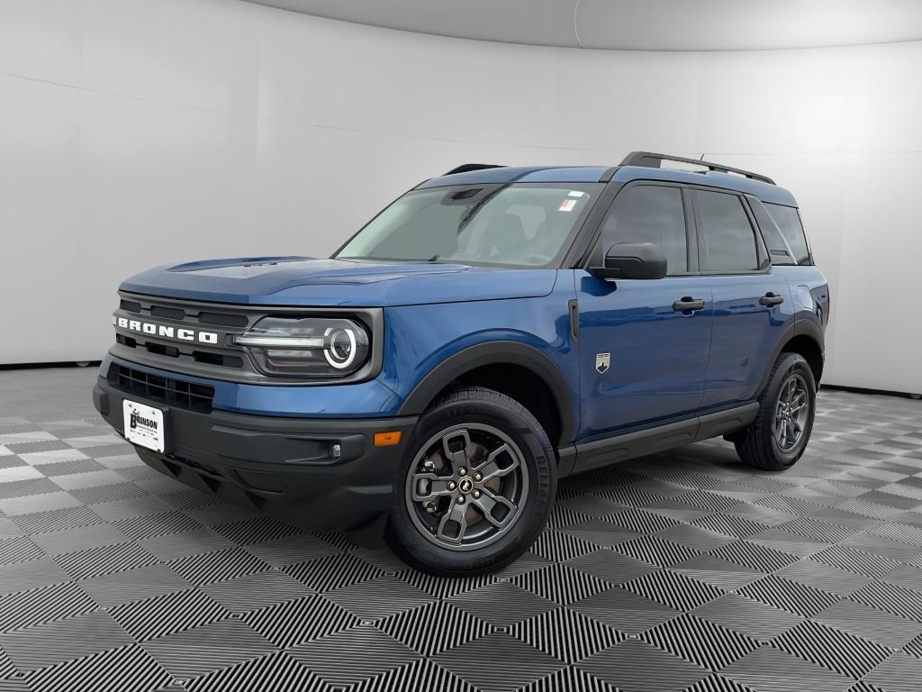 Atlas Blue Metallic 2024 Ford Bronco Sport Big Bend AWD SUV / Crossover All-Wheel Drive 8-Speed Automatic