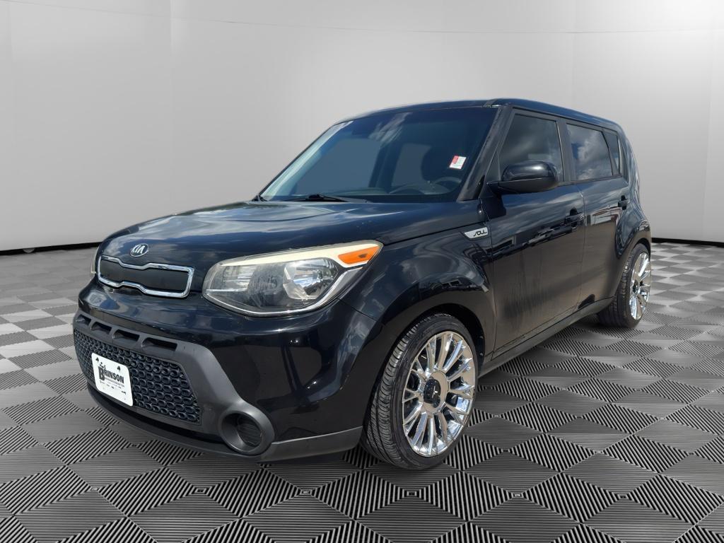 Shadow Black 2016 Kia Soul Base Wagon Front-Wheel Drive 6-Speed Automatic