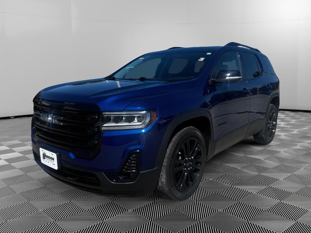 Ultra Blue Metallic 2023 GMC Acadia SLT AWD SUV / Crossover Four-Wheel Drive 9-Speed Automatic