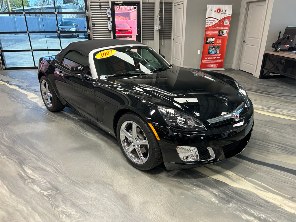 Black Onyx 2007 Saturn Sky Red Line Convertible Rear-Wheel Drive 5-Speed Automatic