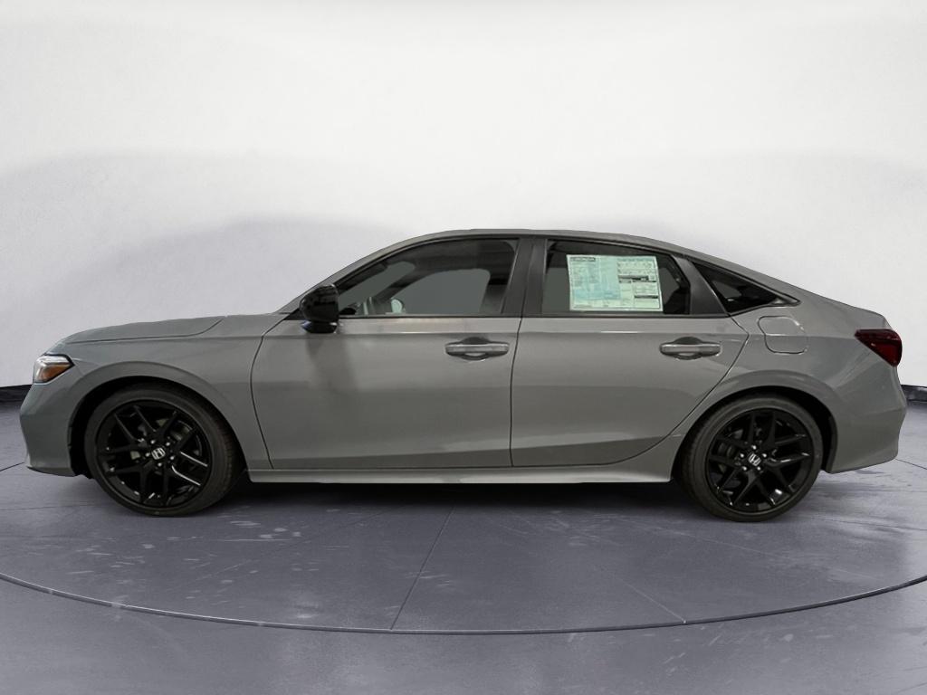 Urban Gray 2026 Honda Civic Sedan Front-Wheel Drive Continuously Variable Transmission