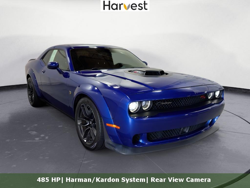 Indigo Blue 2022 Dodge Challenger R/T Scat Pack Widebody RWD Coupe Rear-Wheel Drive 8-Speed Automatic