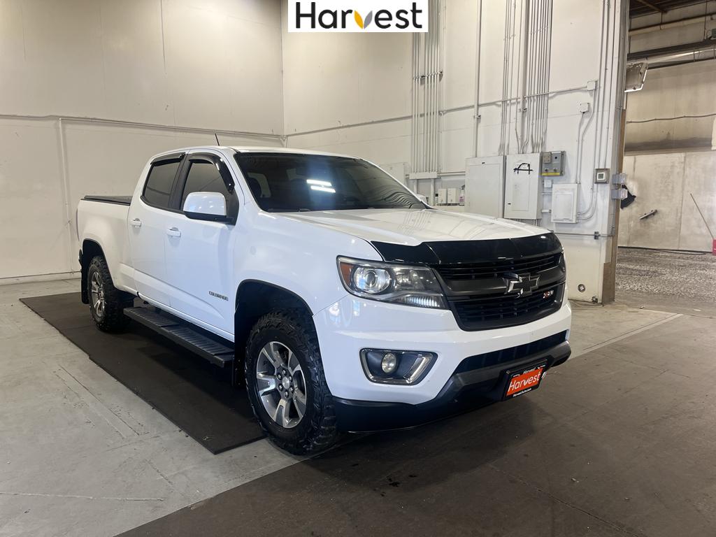 Summit White 2018 Chevrolet Colorado Pickup Truck Four-Wheel Drive 8-Speed Automatic
