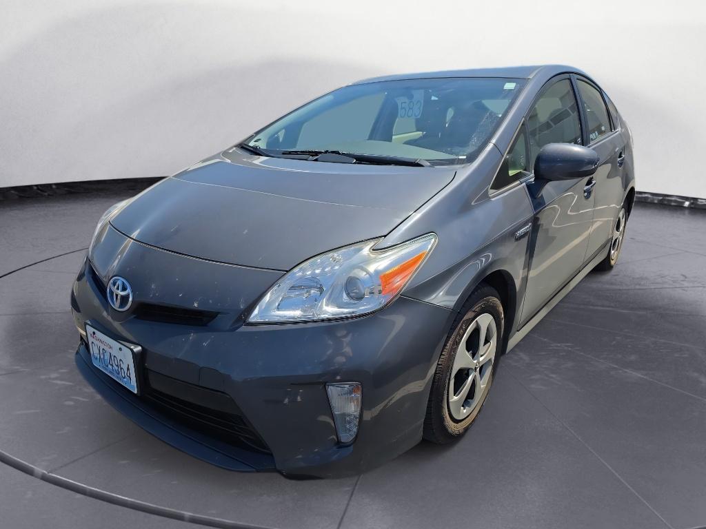 Winter Gray Metallic 2015 Toyota Prius Hatchback Front-Wheel Drive Continuously Variable Transmission