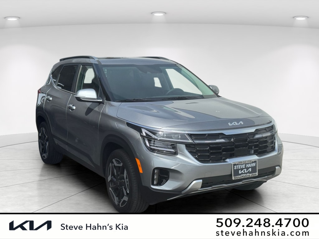 Steel Gray 2026 Kia Seltos SUV / Crossover All-Wheel Drive 8-Speed Automatic